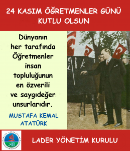 2019 ÖĞRETMENLER GÜNÜ LADER1