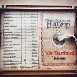 köy enstitüsü diploması