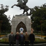 Lader Atatürk anıtına çelenk Samsun