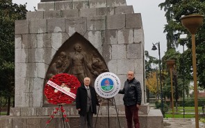 SAMSUN ŞUBESİ ATATÜRK ANITINA ÇELENK 24.11.2018