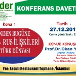 Lader Konferans daveti 27.ARALIK 2019